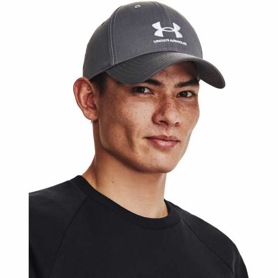Under Armour Branded Lockup Adj Сиво Шапки с козирка