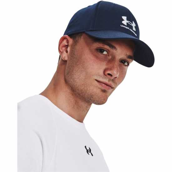 Шапки с козирка Under Armour Branded Lockup Adj Морска синьо Under Armour Branded Lockup Adj Морска синьо Шапки с козирка