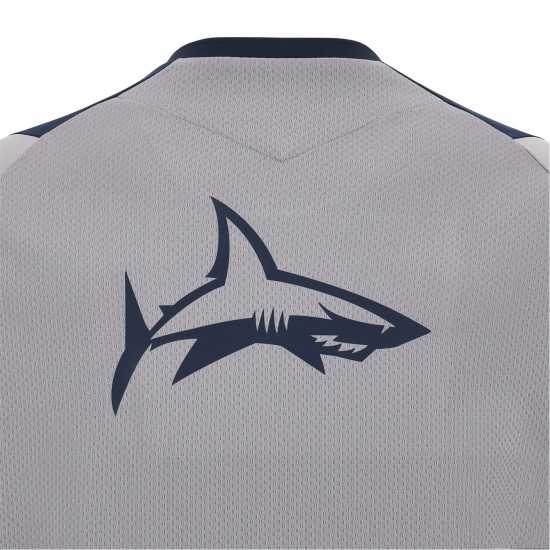 Macron Sale Sharks Rugby Training Tee  - Мъжки ризи