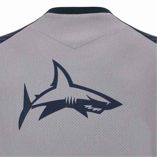 Macron Sale Sharks Rugby Training Singlet  Mens Rugby Clothing