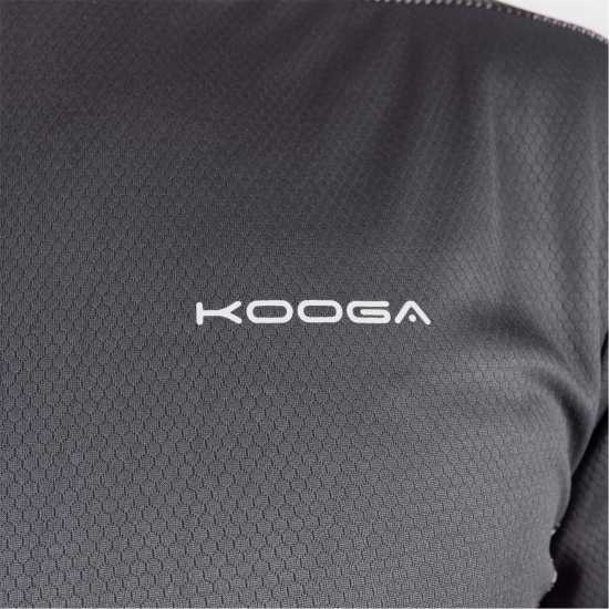 Kooga Vortec Technical Training Tee Charcoal/Camo Мъжко облекло за едри хора