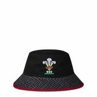 Macron Рибарска Шапка Wales Rugby 23/24 Bucket Hat  Шапки с козирка