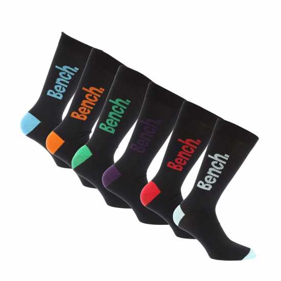 Bench Reven 7 Pack Dress Socks  
