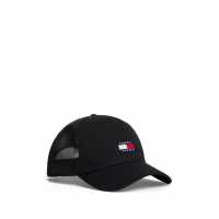 Шапки с козирка Tommy Jeans Heritage Trucker Cap Black Tommy Jeans Heritage Trucker Cap Black Шапки с козирка