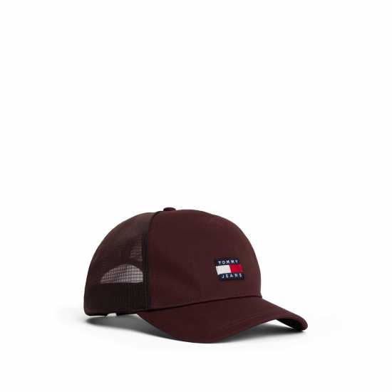Шапки с козирка Tommy Jeans Heritage Trucker Cap Rich Brown Tommy Jeans Heritage Trucker Cap Rich Brown Шапки с козирка