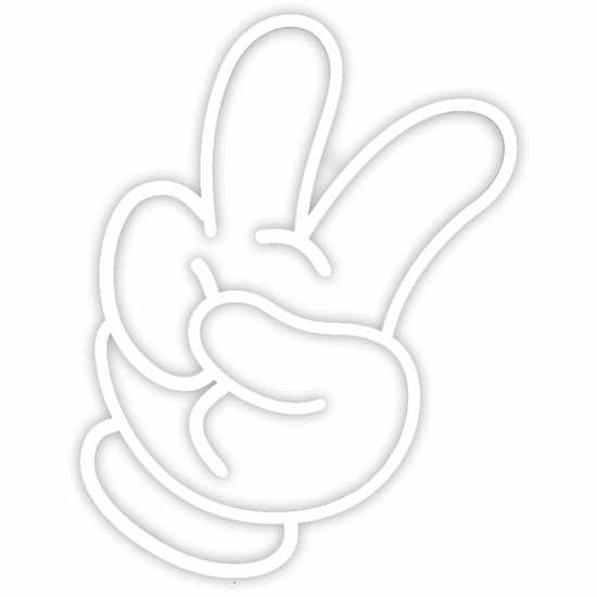 Yellowpop Disney Glove Peace Yellowpop Disney Glove Peace