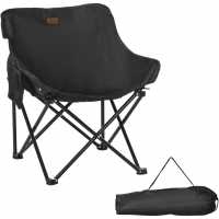 Стол За Къмпинг Outsunny Lightweight Camping Chair Black Лагерни маси и столове