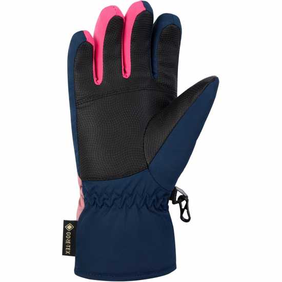 Ziener Ski Gloves Blue/Pink 