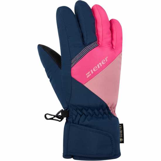 Ziener Ski Gloves Blue/Pink 