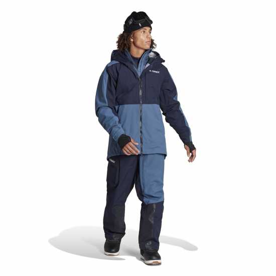 Adidas Мъжко Яке Terrex 3-Layer Post-Consumer Snow Jacket Mens  Мъжки грейки