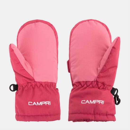 Campri Raise Mitt Ski Gloves Infants Розово 
