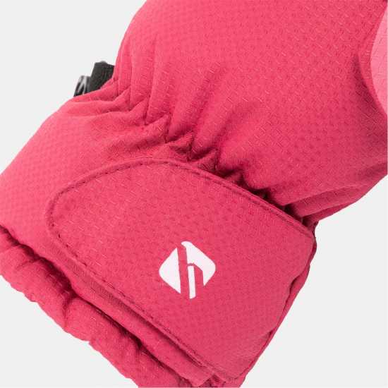 Campri Raise Mitt Ski Gloves Infants Розово 