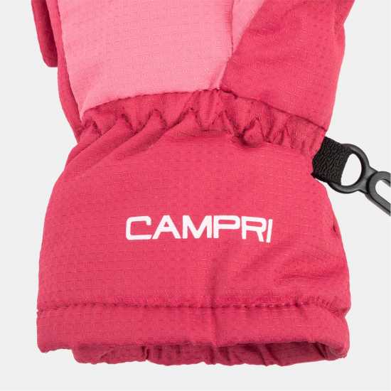Campri Raise Mitt Ski Gloves Infants Розово 