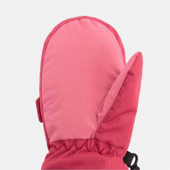Campri Raise Mitt Ski Gloves Infants Розово 