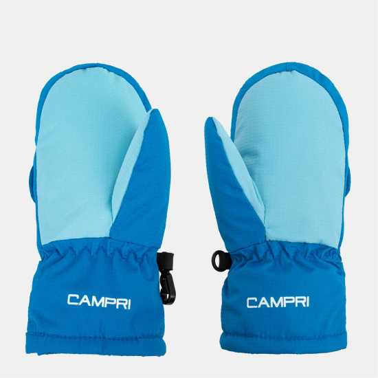 Campri Raise Mitt Ski Gloves Infants Синьо 