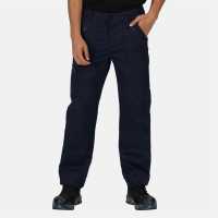 Regatta Pro Action Workwear Trousers (Regular Leg) Navy Работни панталони