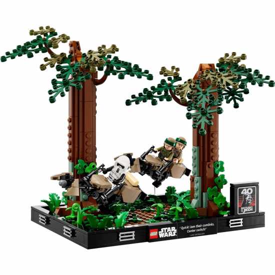 Lego 75353 Star Wars Endor Speeder Chase Diorama  Мъжки стоки с герои
