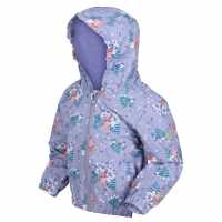 Regatta Непромокаемо Яке Peppa Muddypuddle Waterproof Jacket Lilac Bloom Детски якета и палта