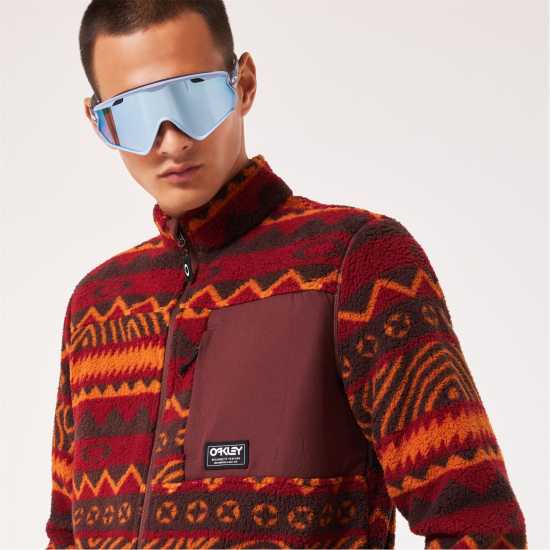 Oakley Mountain Fire Full Zip Sherpa Fleece  
