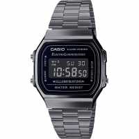 Casio Ръчен Часовник С Хронограф Silver Lcd Resin Quartz Chronograph Watch  Бижутерия