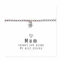 Mum My Best Friend - Bracelet & Message Card 803