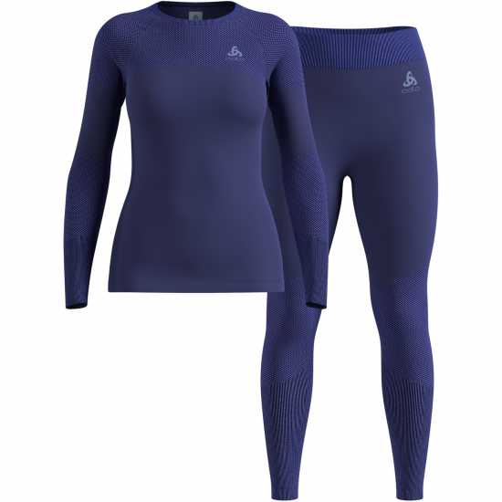 Odlo Performance Baselayer Set Womens Скипърско синьо 