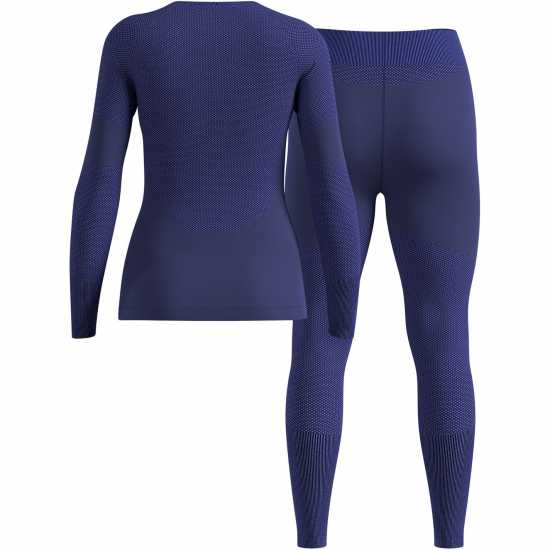 Odlo Performance Baselayer Set Womens Скипърско синьо 