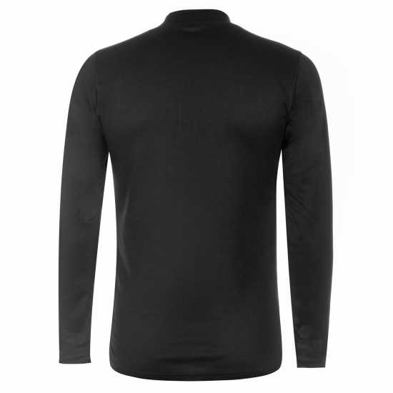 Campri Мъжко Термо Горнище С Цип Thermal Zip Top Mens Black Мъжки долни дрехи