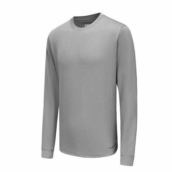 Campri Външен Слой Мъже Thermal Baselayer Top Mens Сиво 