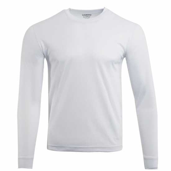 Campri Външен Слой Мъже Thermal Baselayer Top Mens Бяло 