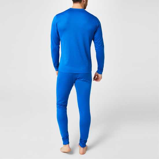 Campri Външен Слой Мъже Thermal Baselayer Top Mens Blue Мъжки долни дрехи