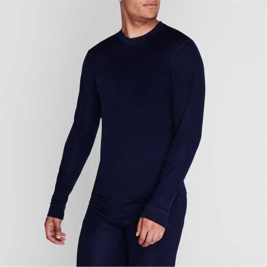 Campri Външен Слой Мъже Thermal Baselayer Top Mens Морска синьо Мъжки долни дрехи
