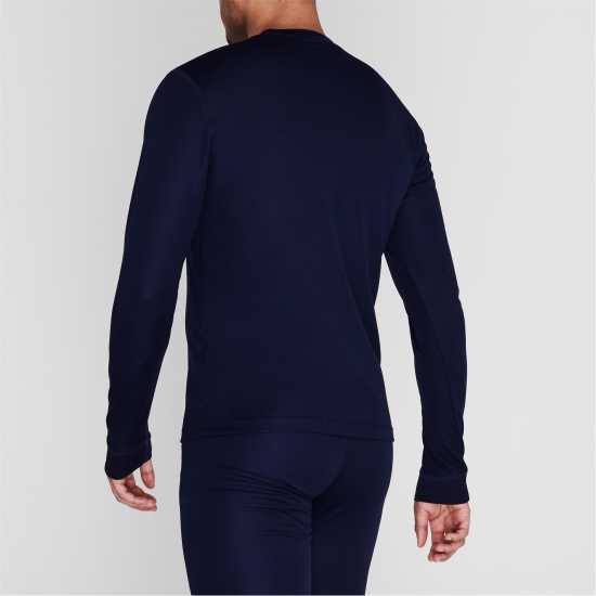 Campri Външен Слой Мъже Thermal Baselayer Top Mens Морска синьо Мъжки долни дрехи
