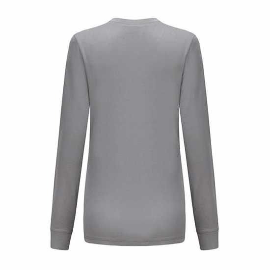 Campri Дамска Термо Блуза Thermal Top Ladies Grey Дамски долни дрехи