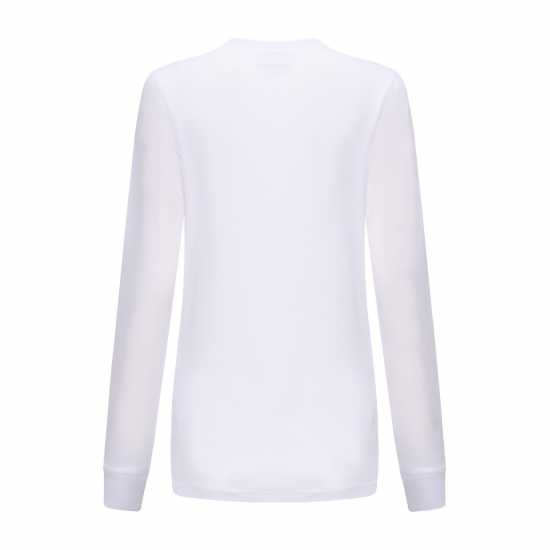 Campri Дамска Термо Блуза Thermal Top Ladies White - Дамски долни дрехи