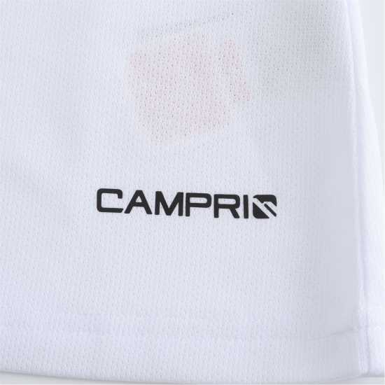 Campri Външен Слой Деца Thermal Baselayer Top Junior Бяло Детски основен слой дрехи