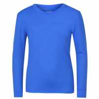 Sale Campri Thermal Baselayer Top Unisex Junior Blue Детски основен слой дрехи