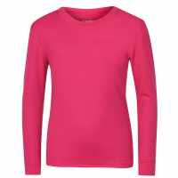 Sale Campri Thermal Baselayer Top Unisex Junior Pink Детски основен слой дрехи