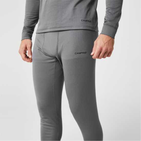 Campri Мъжки Панталон Thermal Baselayer Pant Mens Сиво Мъжки долни дрехи