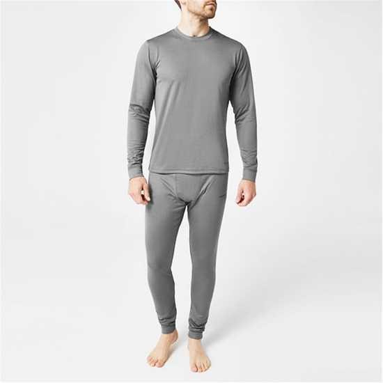 Campri Мъжки Панталон Thermal Baselayer Pant Mens Сиво 