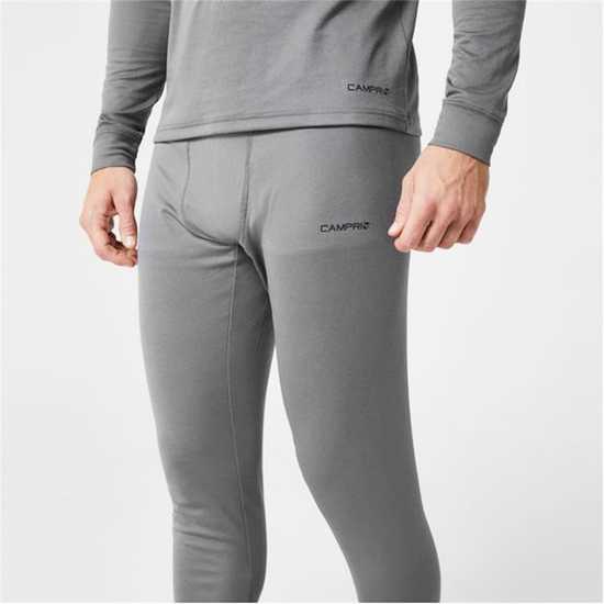 Campri Мъжки Панталон Thermal Baselayer Pant Mens Сиво 