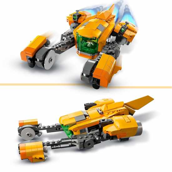 Lego 76254 Marvel Baby Rocket's Ship Building Toy  Мъжки стоки с герои