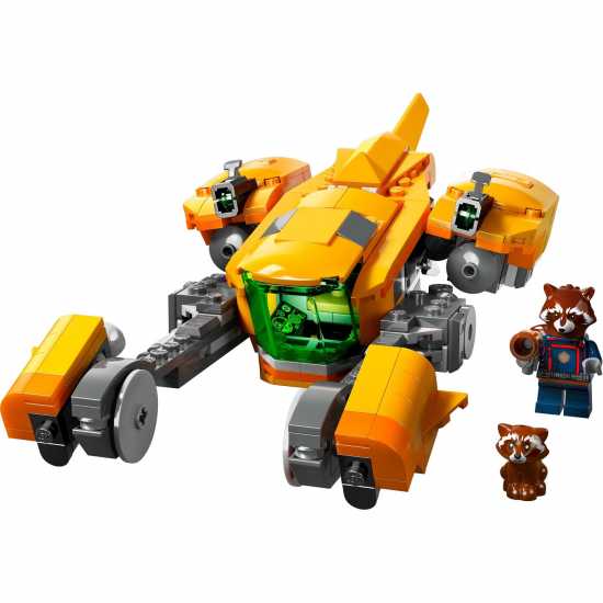 Lego 76254 Marvel Baby Rocket's Ship Building Toy  Мъжки стоки с герои