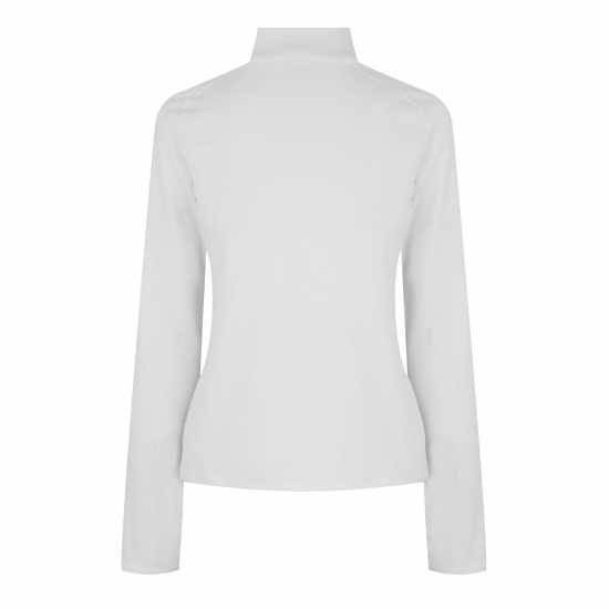 Odlo Half Zip Fleece Top White Дамски полар