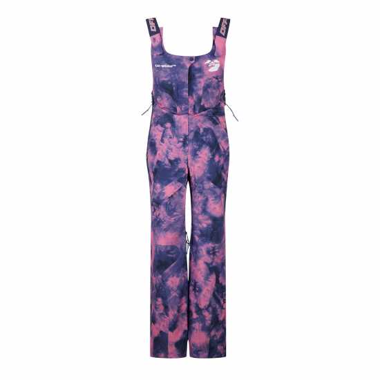 Off White Tie Dye Ski Jumpsuit  Ски