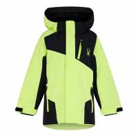 Spyder Детско Ски Яке Turner Ski Jacket Juniors Black/Green Детски якета и палта