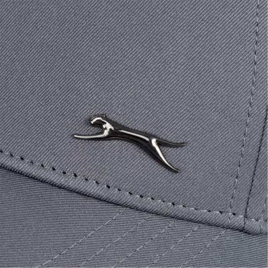 Slazenger Classic Metal Badge Baseball Cap Сиво Шапки с козирка