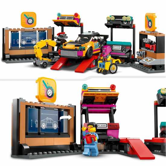 Lego 60389 City Custom Car Garage Mechanic Set  Мъжки стоки с герои