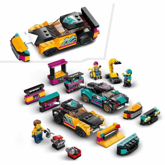 Lego 60389 City Custom Car Garage Mechanic Set  Мъжки стоки с герои