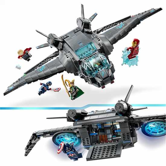 Lego 76248 Marvel The Avengers Quinjet  Мъжки стоки с герои